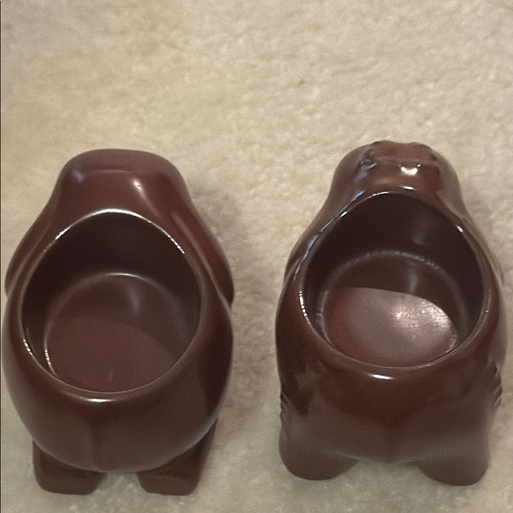 PartyLite Brown Elephant Candle Tealight Holders - Picture 3 of 3